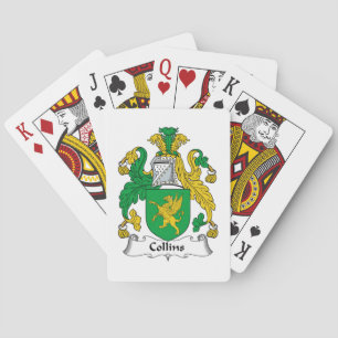 Jeu De Cartes Collins Family Crest