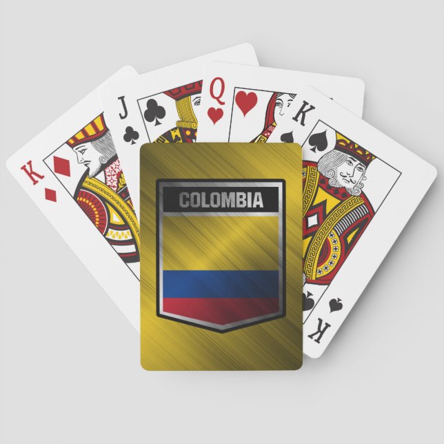 Jeu De Cartes Colombie (dos)