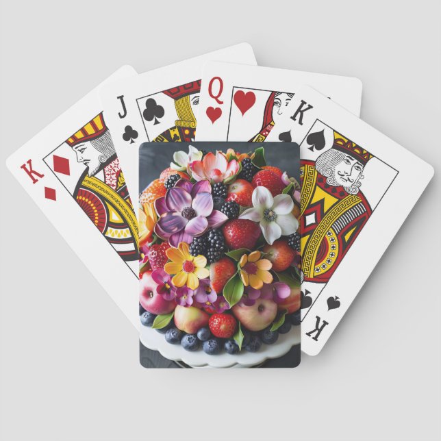 Jeu De Cartes Colorful fruit cake (dos)