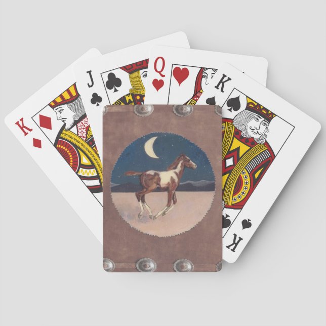 Jeu De Cartes Colt de Pinto dans le clair de lune (dos)