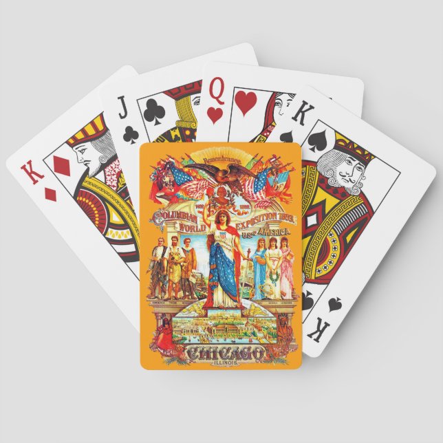 Jeu De Cartes COLUMBIE - Jouer aux cartes (dos)