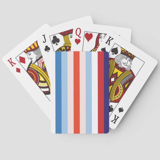 Jeu De Cartes Combinaison de 8 couleurs (dos)