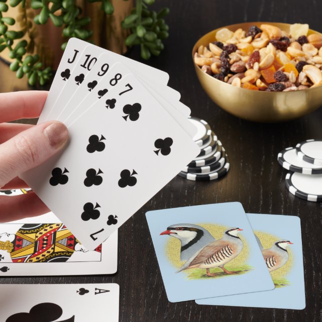 Jeu De Cartes Combo de perdrix de Chukar (In Situ)