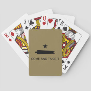 Jeu De Cartes Come & Take It ! Flag de Texas State