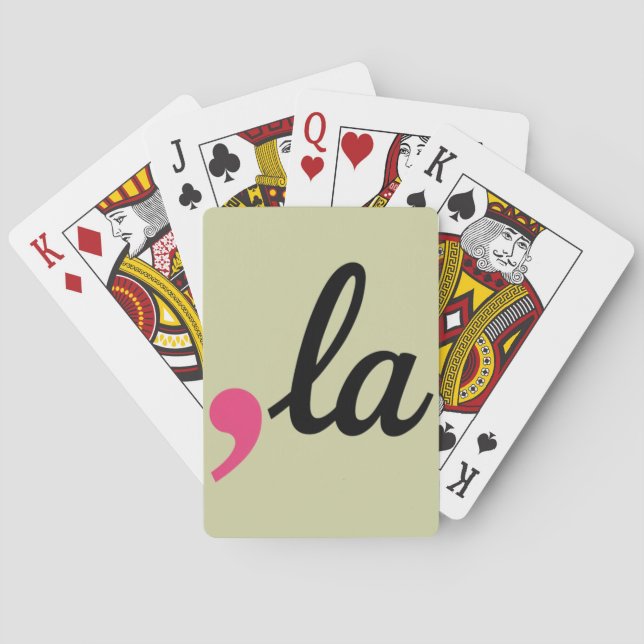 Jeu De Cartes Comma La Kamala Harris Président 2024 Stop Project (dos)