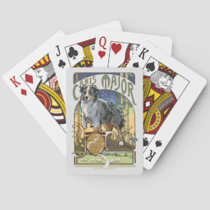 Jeu De Cartes Commandant de Canis australien de berger