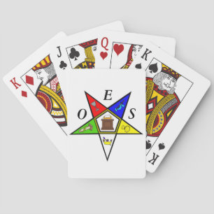 Jeu De Cartes Commande de maçonnerie OES Eastern Star Sister