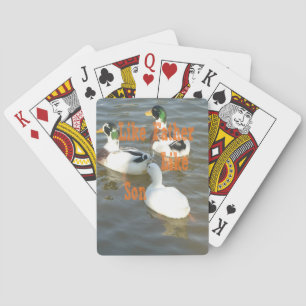 Jeu De Cartes Comme Père Comme Fils.