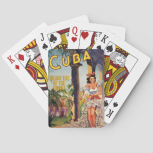 Jeu De Cartes Commission Touristique Vintage Cuba Tropiques Voya