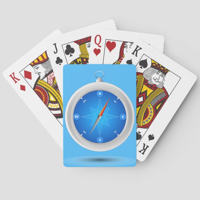 Jeu De Cartes Compas (dos)