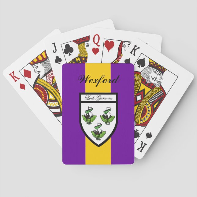 Jeu De Cartes Comté De Wexford Playing Cards (dos)