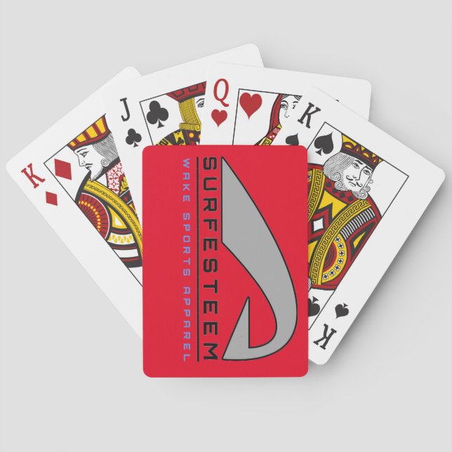 Jeu De Cartes Concepteur, cartes de jeu de SURFESTEEM_apparel (dos)