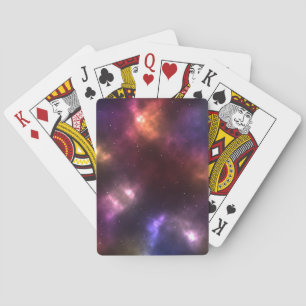 Jeu De Cartes Conception de constellations de l'espace cosmique