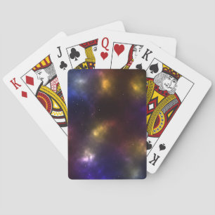 Jeu De Cartes Conception de constellations de l'espace cosmique 