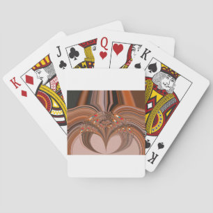 Jeu De Cartes Conception de l'impression d'art kaléidoscope blon