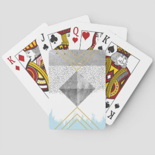 Jeu De Cartes Conception moderne abstraite