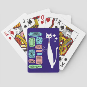 Jeu De Cartes Conception moderne Cool Cat Mid Century