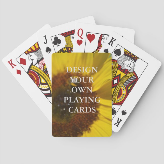 Jeu De Cartes Concevez vos propres cartes de jeu classiques (dos)