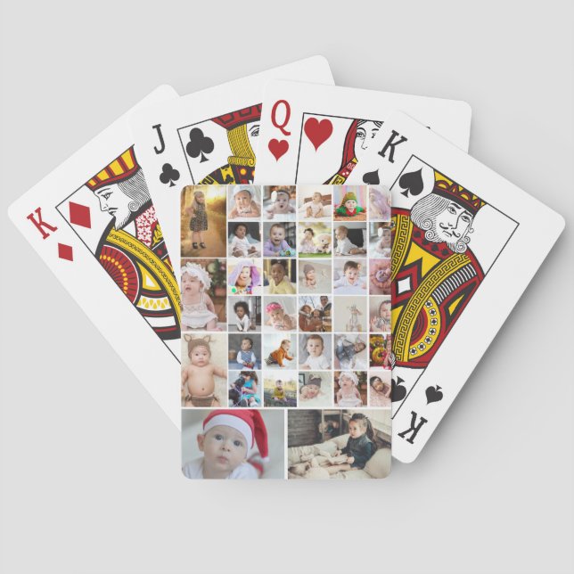 Jeu De Cartes Concevez votre propre affiche de collage photo 35 (dos)