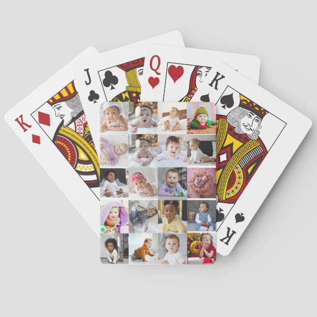 Jeu De Cartes Concevez votre propre collection de photos 20 (dos)