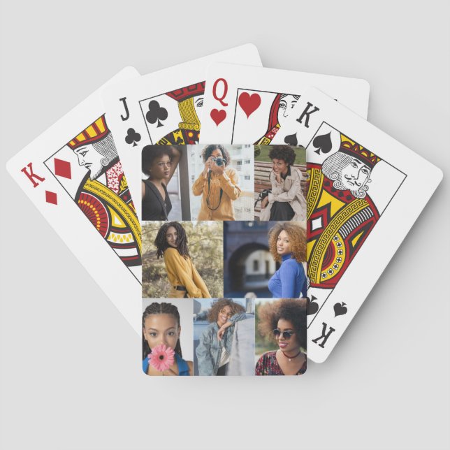 Jeu De Cartes Concevez votre propre collection de photos 8 (dos)