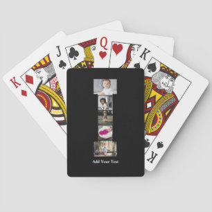Jeu De Cartes Concevez votre propre lettre I photo Collage