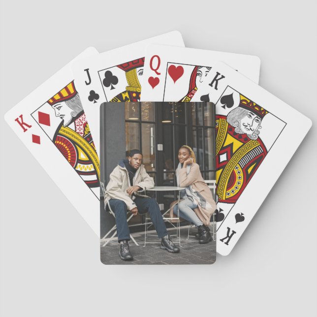 Jeu De Cartes Concevez votre propre photo unique (dos)