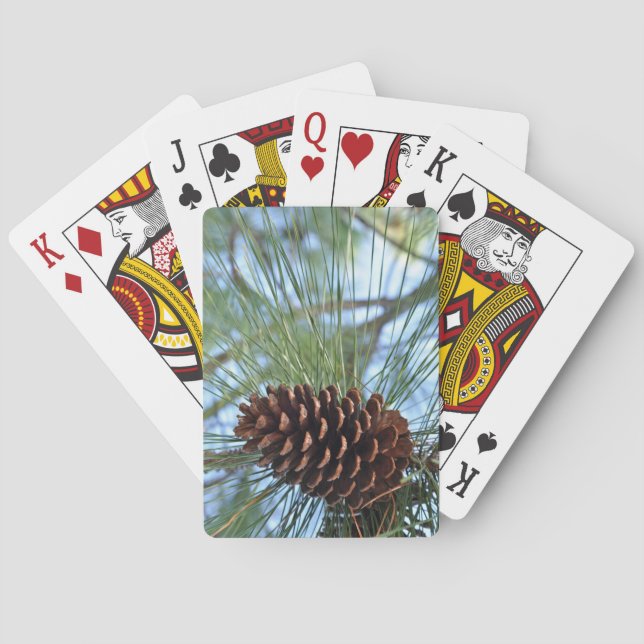 Jeu De Cartes cône de pin (dos)