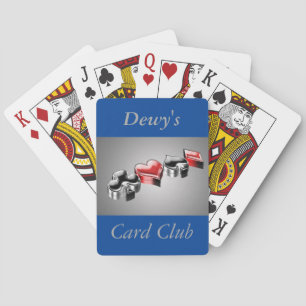 Jeu De Cartes Confort moderne personnalisé Poker de pont personn