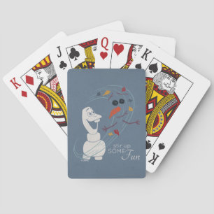 Jeu De Cartes Congelé 2 : Olaf Et Le Vent