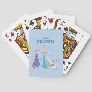 Jeu De Cartes Congelé   Elsa, Anna & Olaf