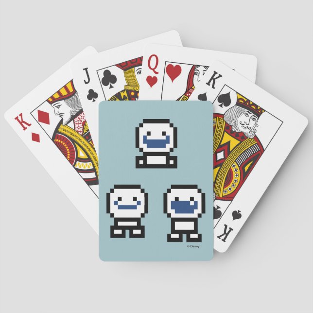 Jeu De Cartes Congelé | Snowgies 8 Bits Jouer aux cartes (dos)
