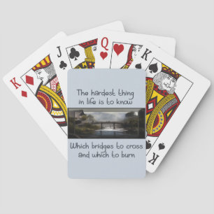 Jeu De Cartes Connaissez quel pont