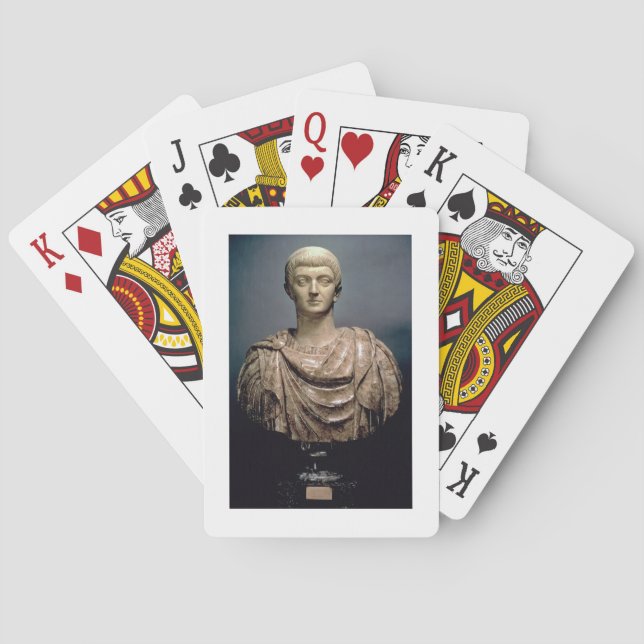 Jeu De Cartes Constantin Ier (env.274-337) env.350 après J.-C. ( (dos)