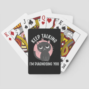 Jeu De Cartes Continuez à parler Je vous diagnostique - drôle de