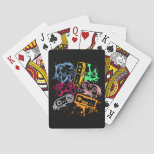 Jeu De Cartes Contrôleurs de console de jeu vidéo Retro 80's 90'