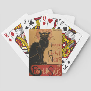Jeu De Cartes Conversation de le Noir - Steinlen