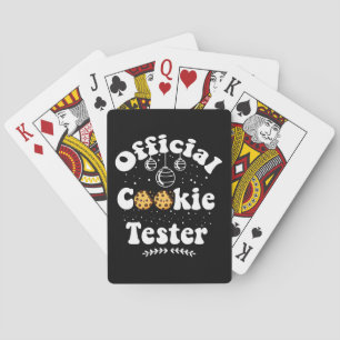 Jeu De Cartes Cookie Tester officiel Amateurs de Cookie Noël