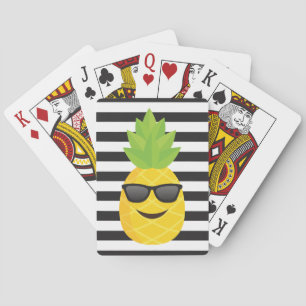 Jeu De Cartes cool emoji pineapple