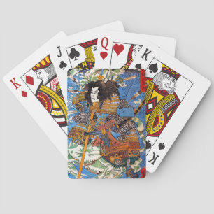 Jeu De Cartes Cool japonais légendaire Samurai Sanin Art guerrie