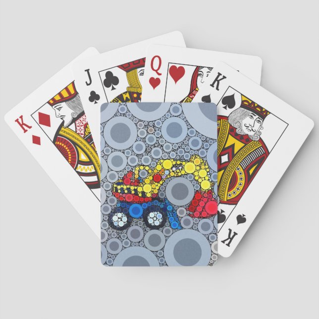 Jeu De Cartes Cool Kids Construction Truck Excavator Digger (dos)