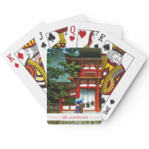 Cool oriental japonais classique Kasuga pluie shri