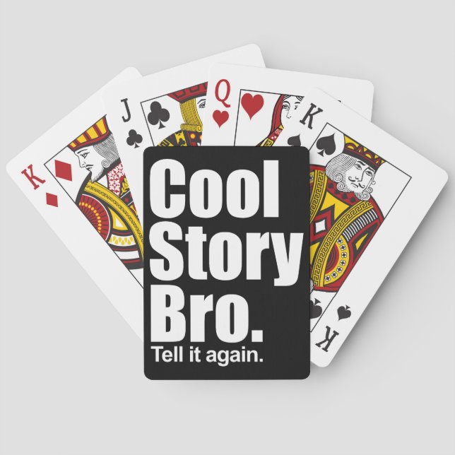 Jeu De Cartes Cool Story Bro. Playing Cards (dos)