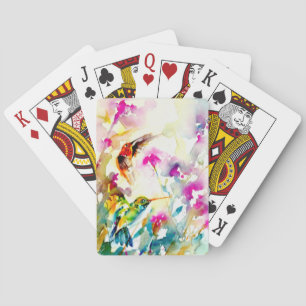 Jeu De Cartes Copie de colibri "de pré lumineux"