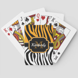 Jeu De Cartes Copie mignonne de zèbre