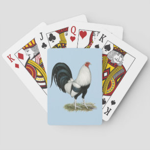 Jeu De Cartes Coq de combat Silver Duckwing