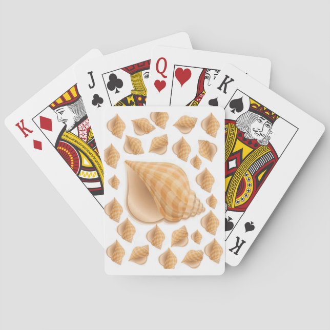 Jeu De Cartes Coquillages Jouer Cartes Deck (dos)
