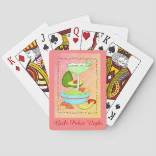 Jeu De Cartes Corail coloré Margarita Guacamole