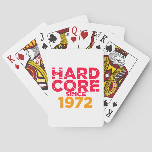 Jeu De Cartes Core dur depuis 1972 (dos)