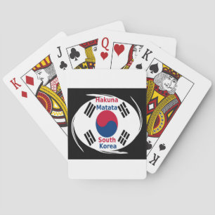 Jeu De Cartes Corée du Sud Hakuna Matata Impression d'art/Graphi